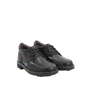 John Fluevog Angels‎ High Point Black Moccasin Stitched Chukka Shoes Size 10